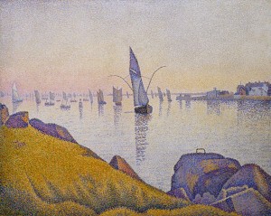 Paul Signac: Calmo della sera a Concarneau